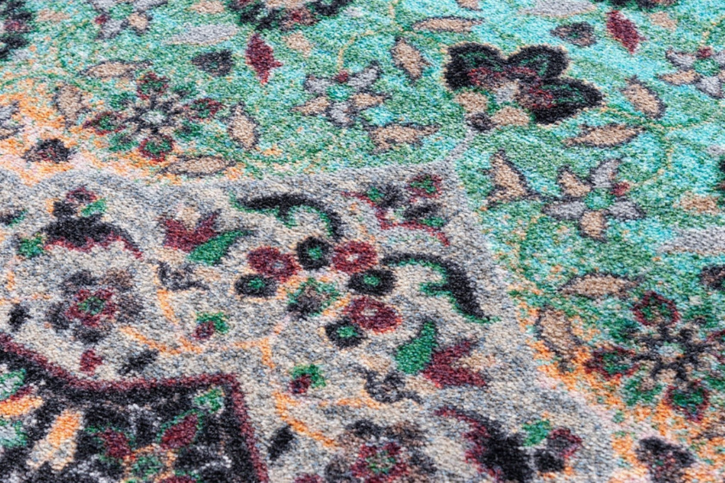 Bristol Ocean Carpet Detail - Made in the USA - Your Western Decor