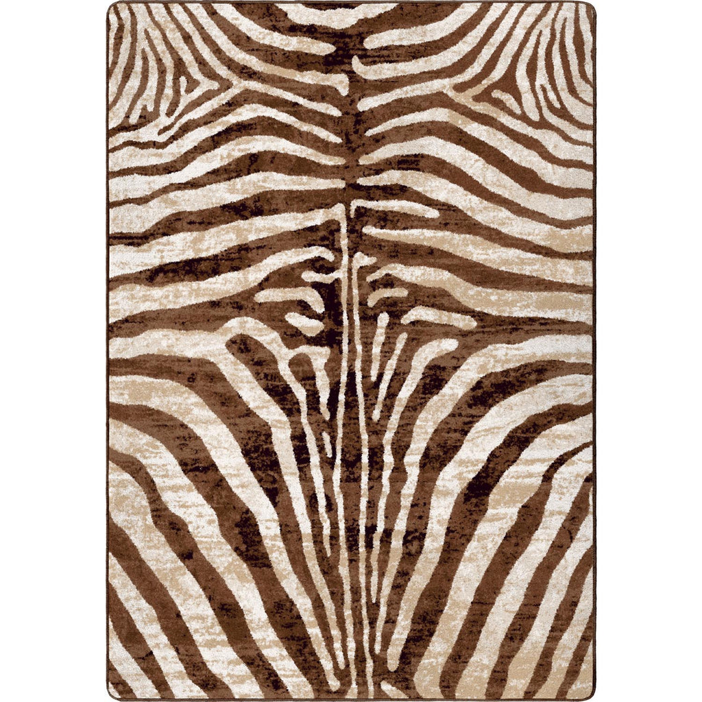 Brown Zebra Print Area Rugs - Your Western Decor