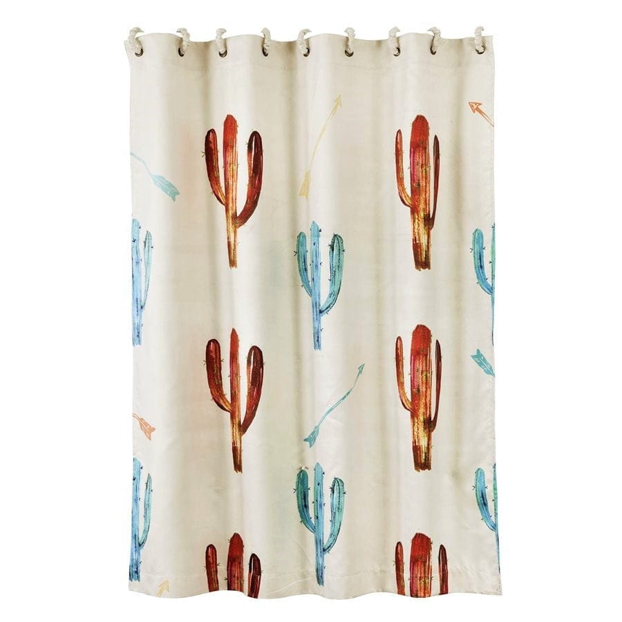Arrows & Cactus Decor Shower Curtain - Your Western Decor