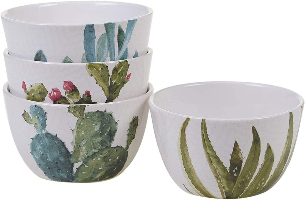 Succulent and cacti painted bowls. Your Western Decor