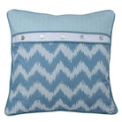 Catalina Isle Chevron & Pin Stripe Euro Sham - Your Western Decor, LLC