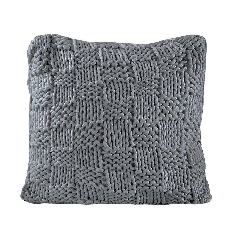 Chess Knit Euro Sham in 4 Colors - Your Western Decor, LLC