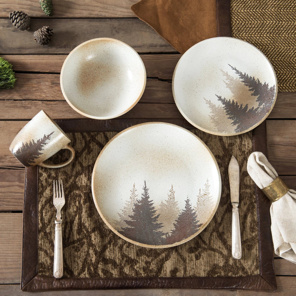 Clearwater Pines Plates, Mug, and Bowls from HiEnd Accents