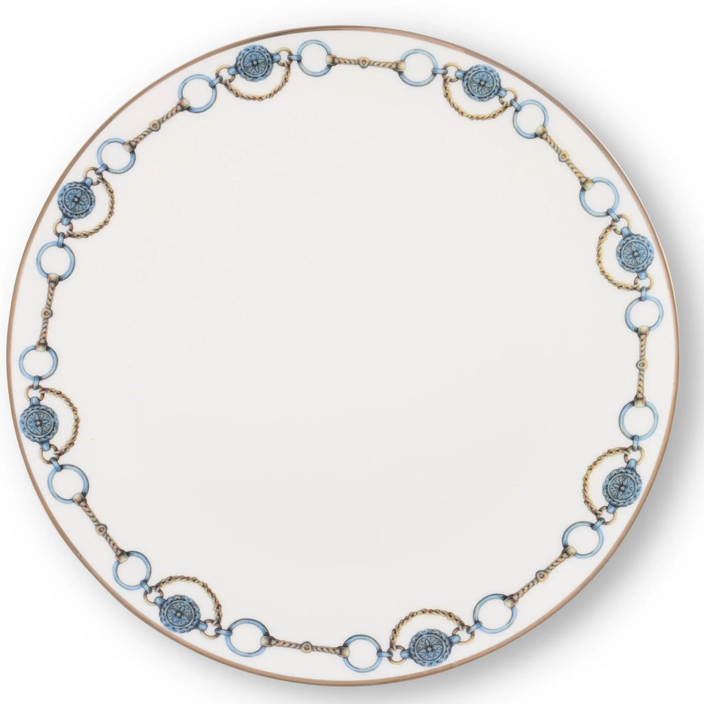 Bone china Conchos Western Charger Plate - Your Western Decor