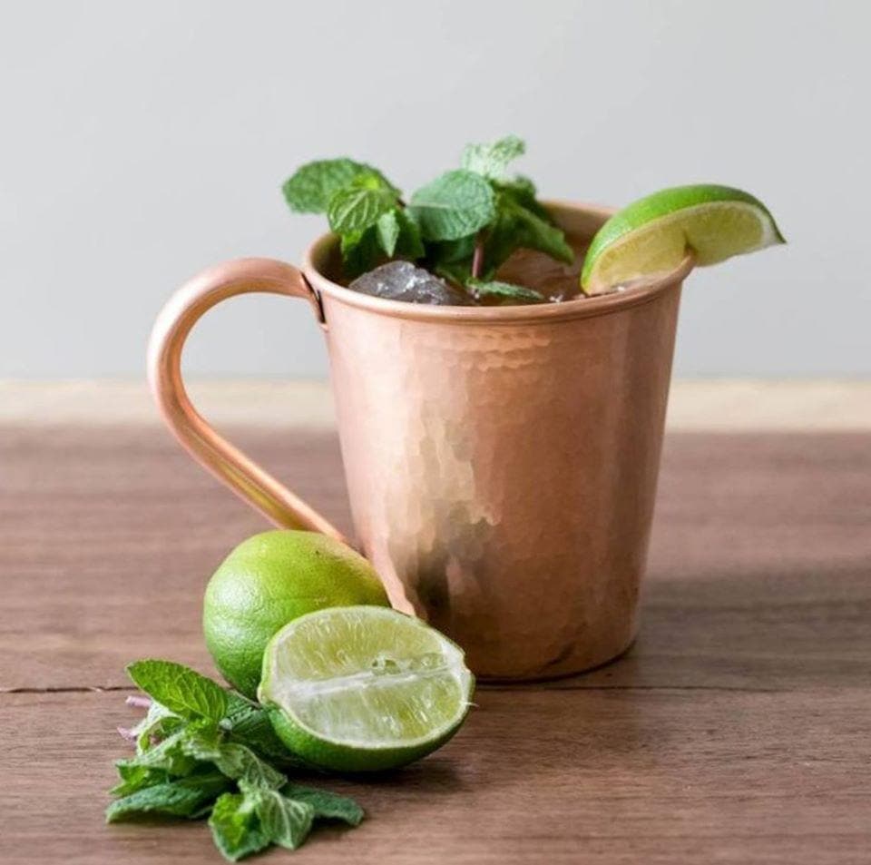 Hammered copper moscow mule mug. Your Western Decor