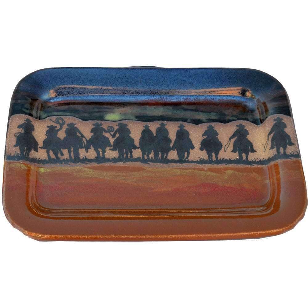 Cowboy Posse Western Platter - Handmade in the USA - Your Western Decor, LLC