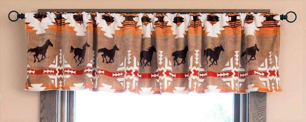 Western Style Window Window Treatments | Western Drapes, Valences, & Curtains – Your Western ...