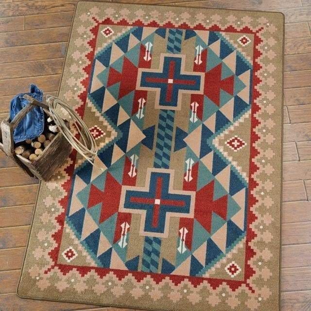 Dry Valley Kilim Rugs. Southwestern style area and accent rugs. Made in the USA. Your Western Decor