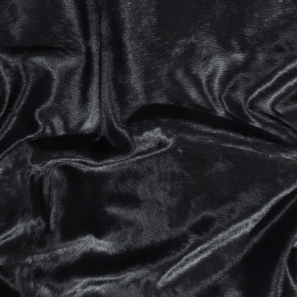 Dyed black Brazilian cowhide - Your Western Decor