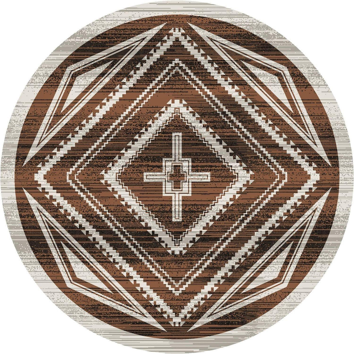 Earth Rim Shot Area Rugs Made in the USA | Your Western Decor
