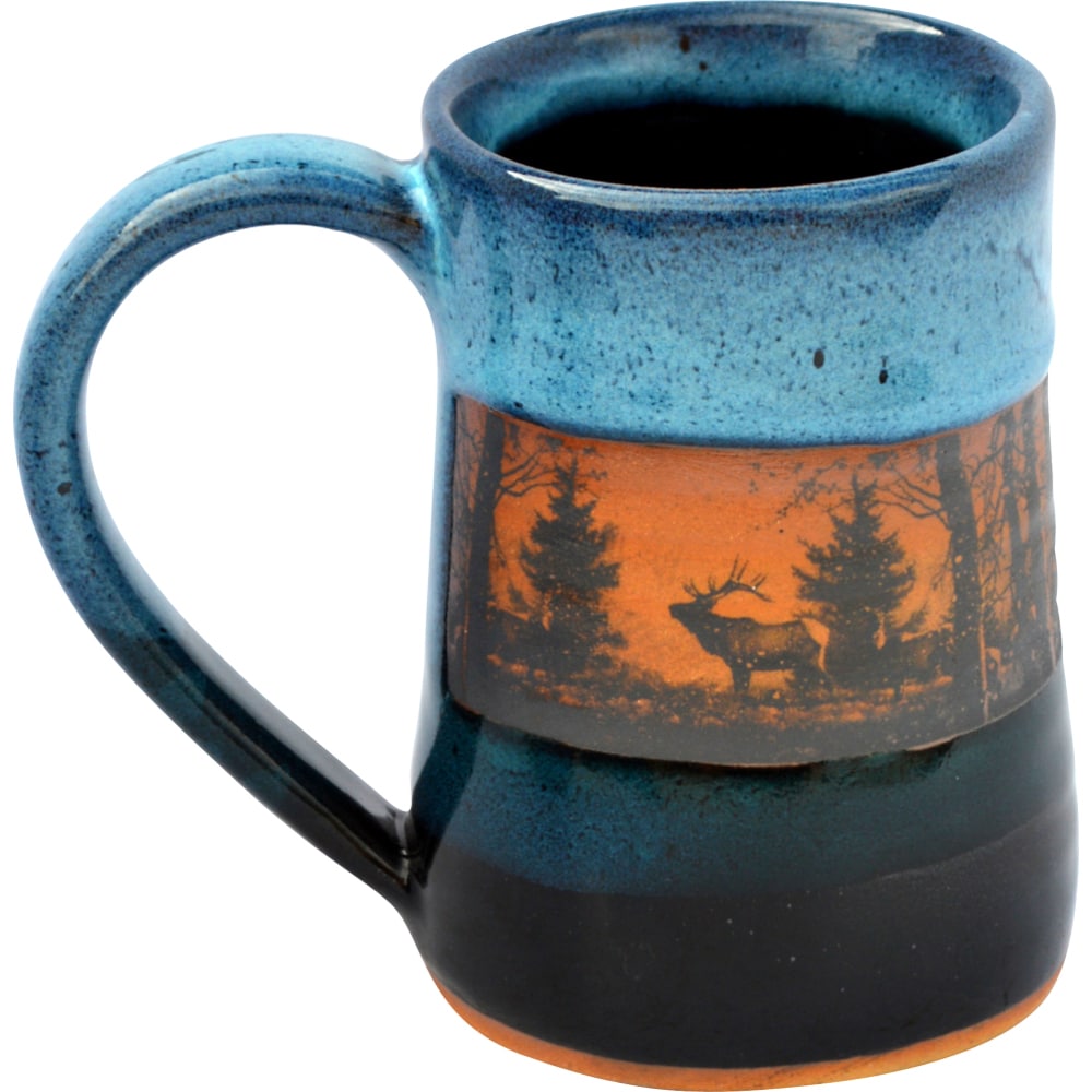 Elk Ridge Pottery Beer Tankard made in the USA - Your Western Decor