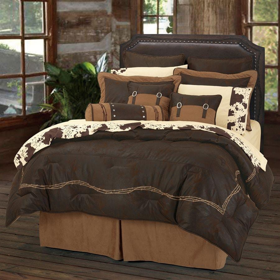 Western barbed wire comforter - Your Western Decor