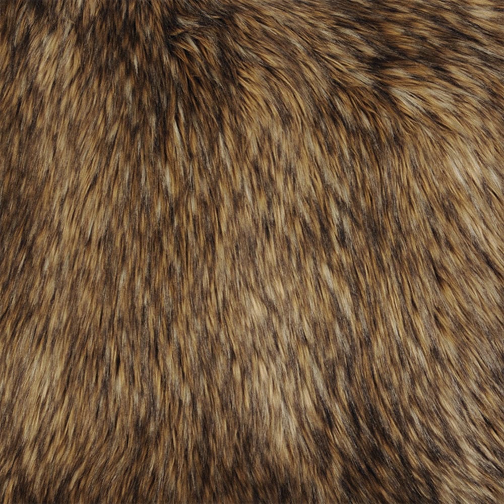 Luxury Faux Coyote Pelt Fabric made in Italy - Your Western Decor