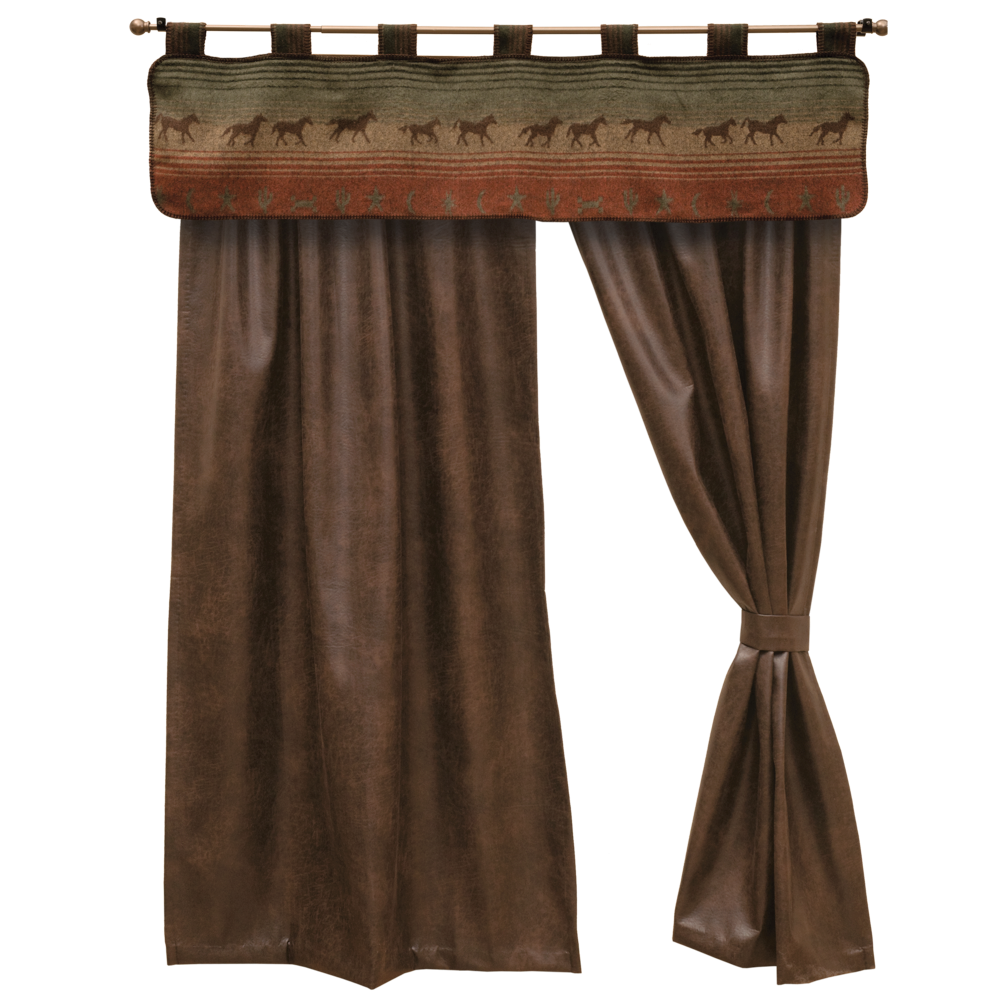 Galloping Trails Western Window Treatments made in the USA - Your Western Decor