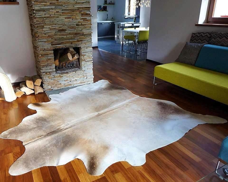 Brazilian Grey Palomino Cowhide Rug - Your Western Decor