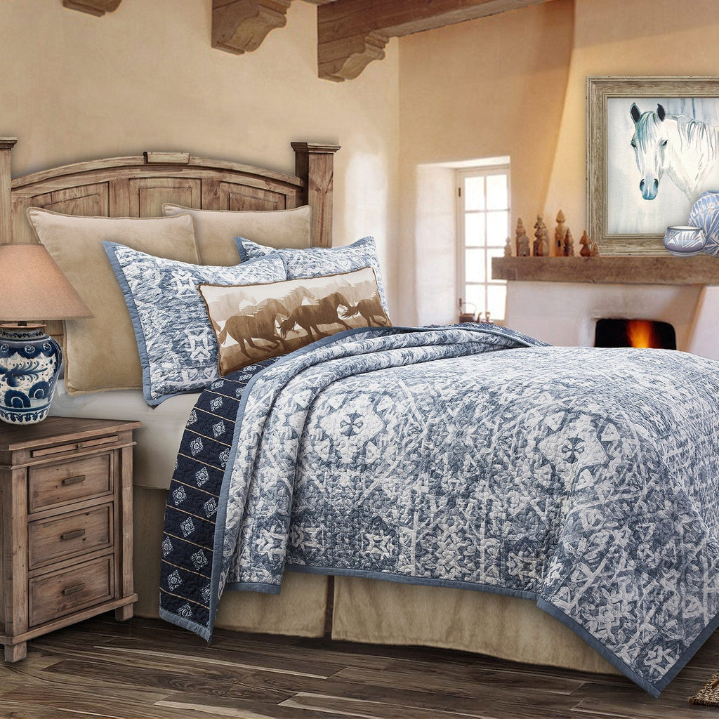 Greystone Sky Reversible Quilt Set - Your Western Decor