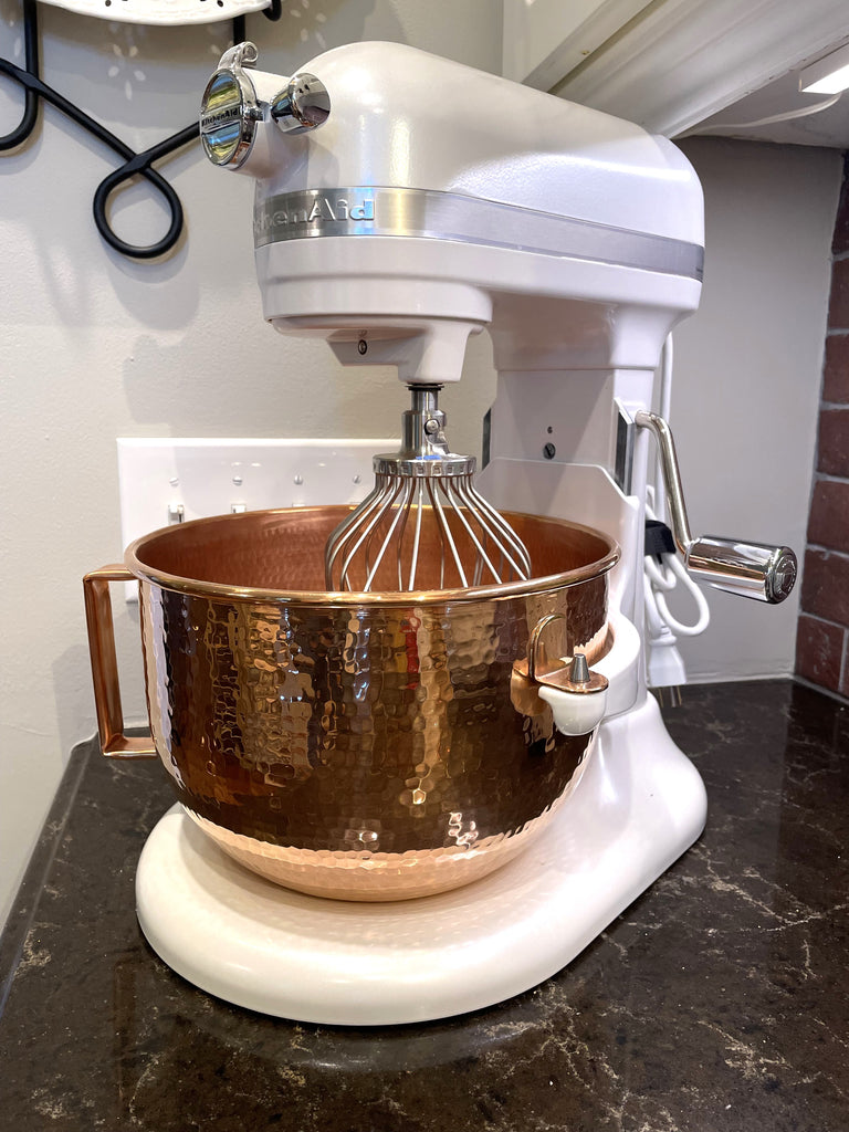 Copper Kitchen Aid mixing bowl - Your Western Decor