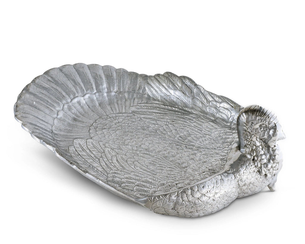 Handmade Aluminum Turkey Serving Platter - Your Western Decor