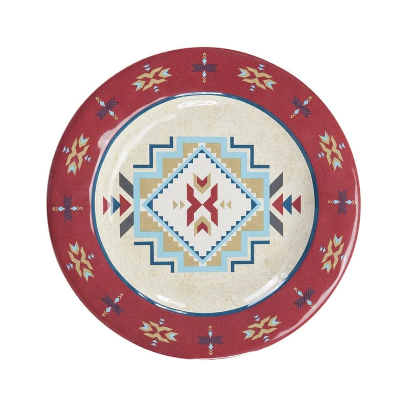 Happy Canyon Aztec Melamine Dinner Plate - Your Western Decor