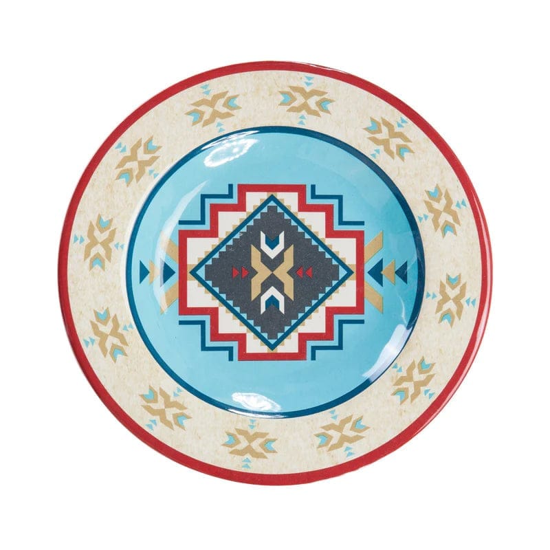 Happy Canyon Aztec Melamine Salad Plate - Your Western Decor