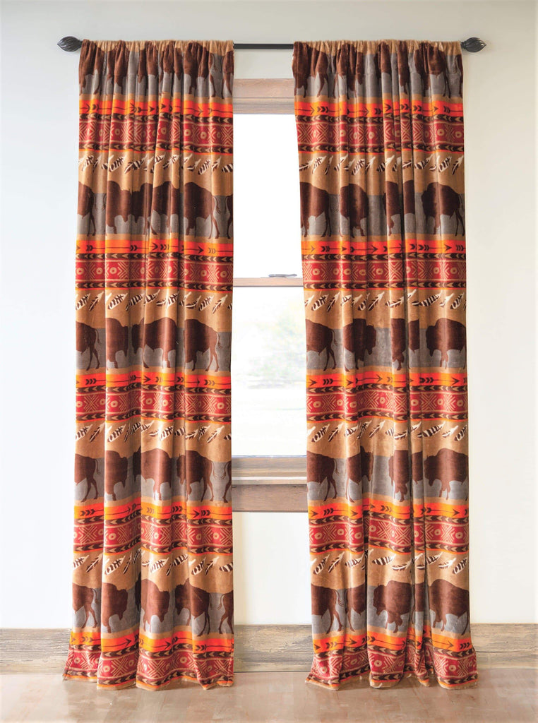 hidden valley buffalo lodge curtains