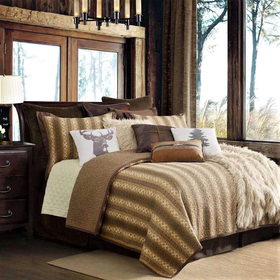 Hill country lodge style quilt set - Your Western Decor, LLC