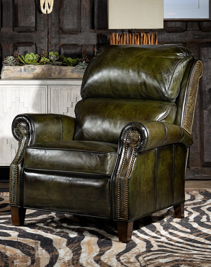 Hunter Leather Recliner - Furniture Made in the USA - Your Western Decor