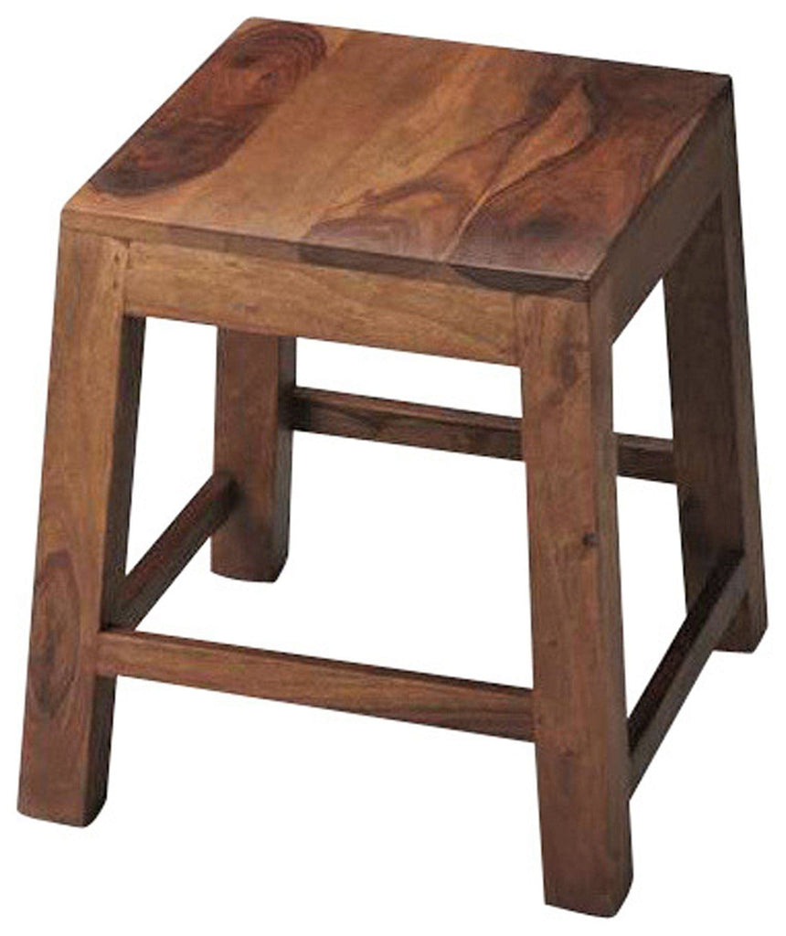 Indian Rosewood Stool - Your Western Decor