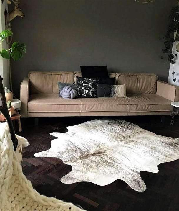 Light brindle Brazilian cowhide rugs. Various sizes - Your Western Decor