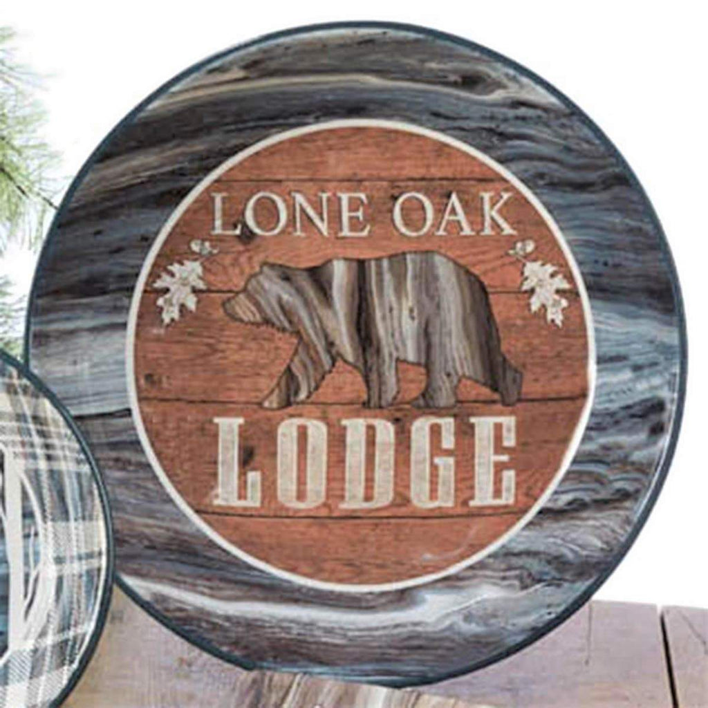 Lone Oak Lodge Serving Bowl - Your Western Decor