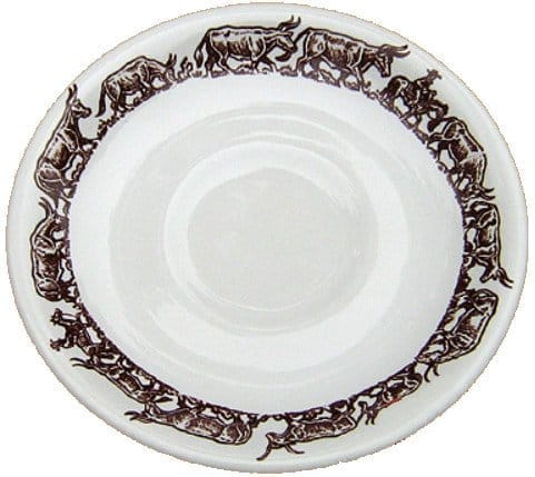 Longhorn Wallace Company Saucer made in the USA - Your Western Decor