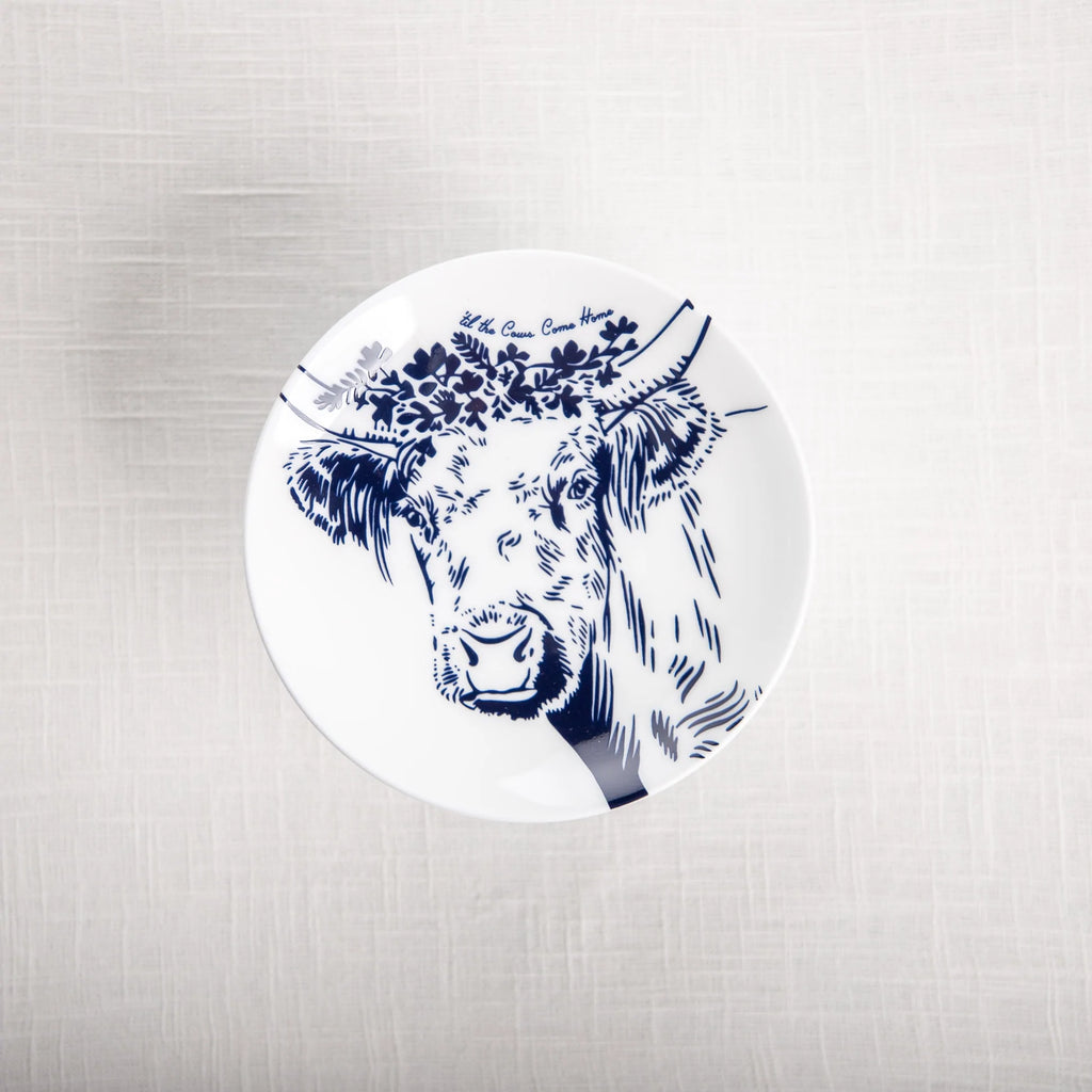 Lucky cows canape plate made in the USA - Your Western Decor