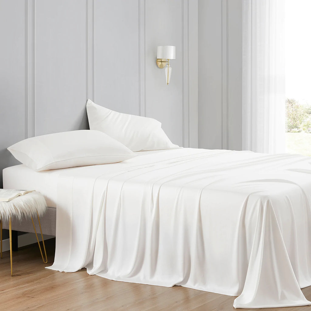 Lenzing Lyocell Sheet Sets in White - Your Western Decor