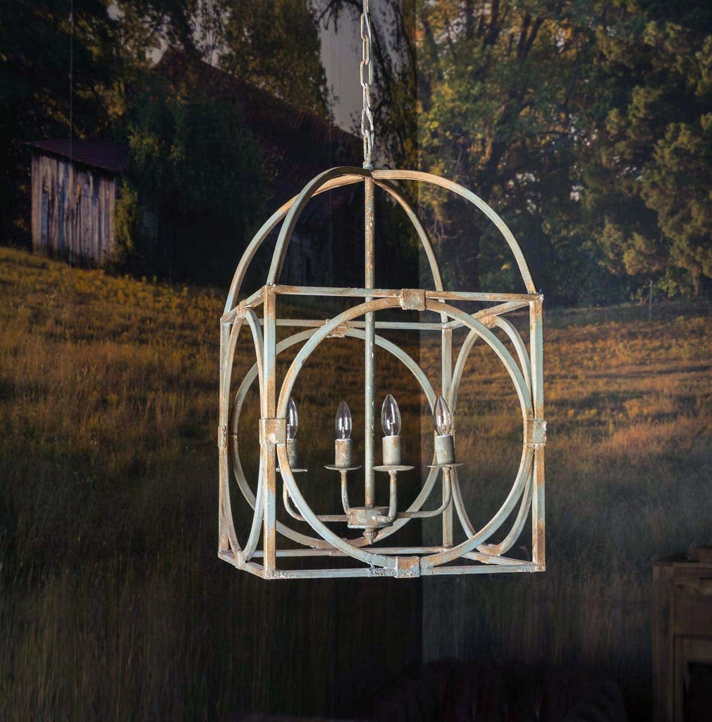 Rustic Metal Country Chandelier - Your Western Decor