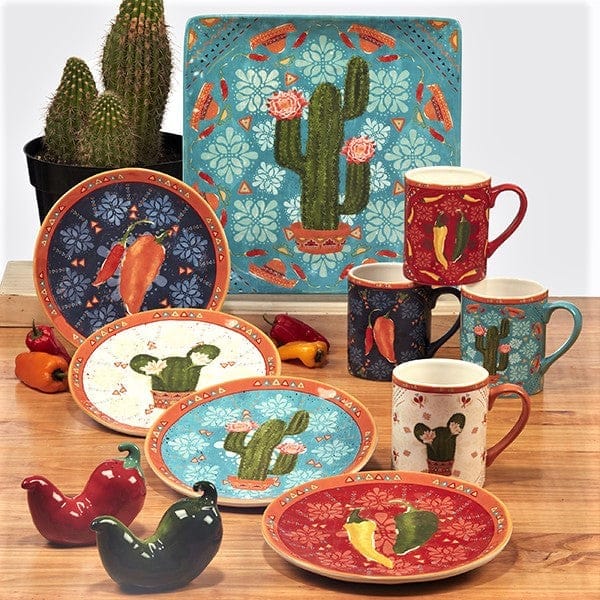 Mexican Fiesta Tableware Collection - Your Western Decor