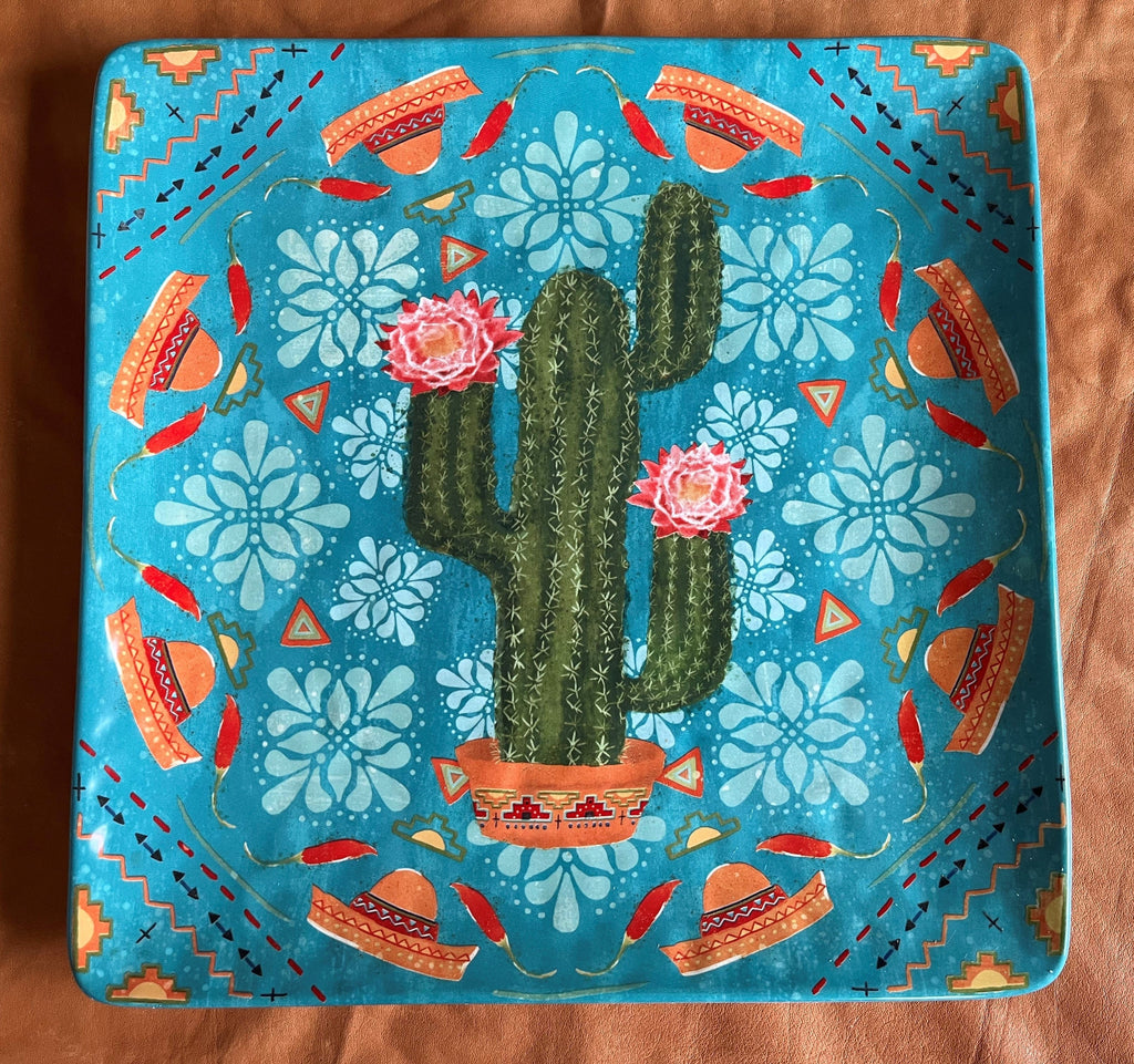 Square Mexican platter - Your Western Decor