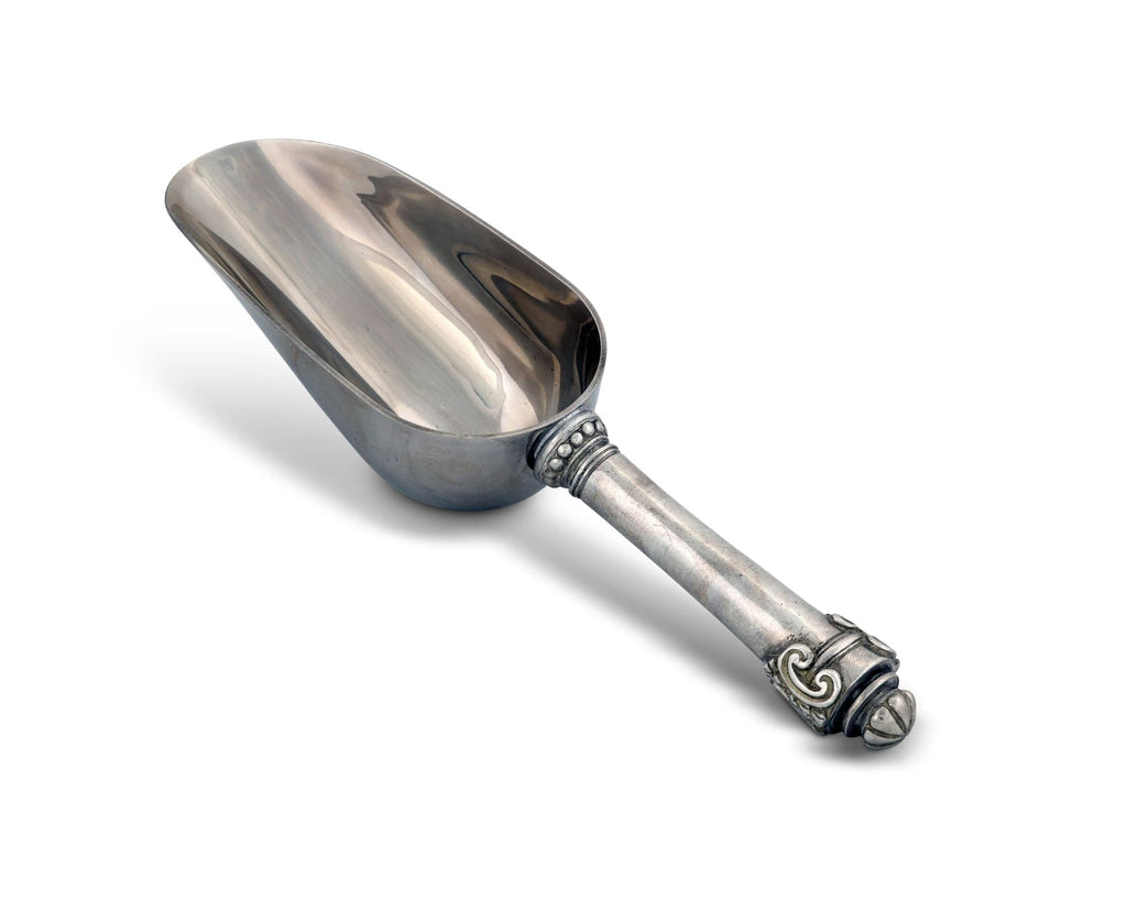 Premium pewter and stainless steel ice scoop. Your Western Decor
