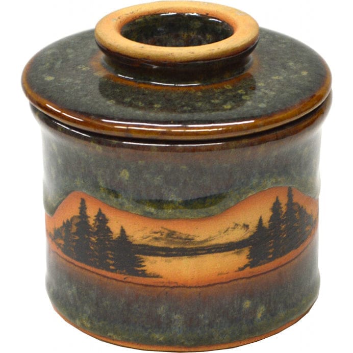 Mountain Pines French Butter Keeper made in the USA - Your Western Decor
