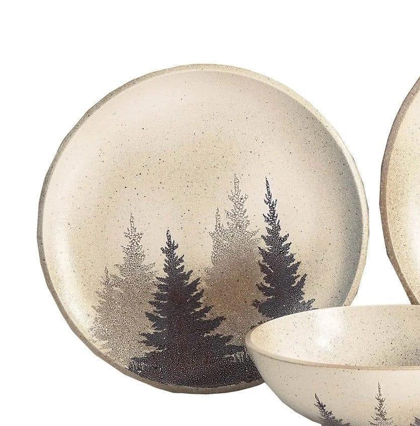 Mystic Pines Salad Plates Cabin Dishes Your Western Decor