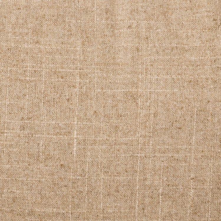 beige linen fabric sample 