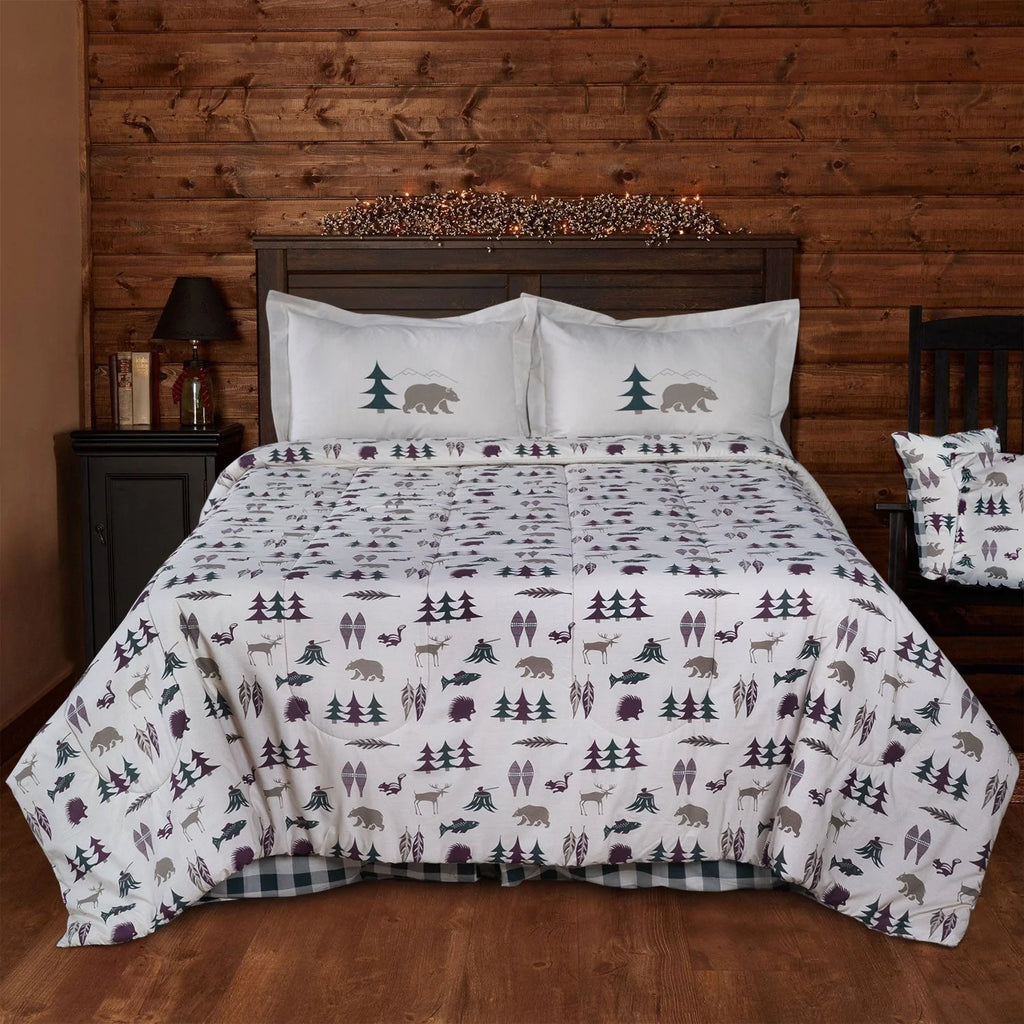 Northern Reflections Lodge Comforter Set - Lodge Bedding - Your Western Decor