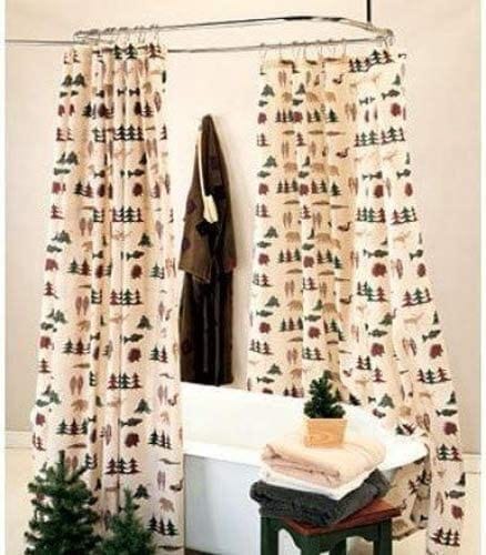 Northern Reflections Lodge Shower Curtains - Your Western Decor