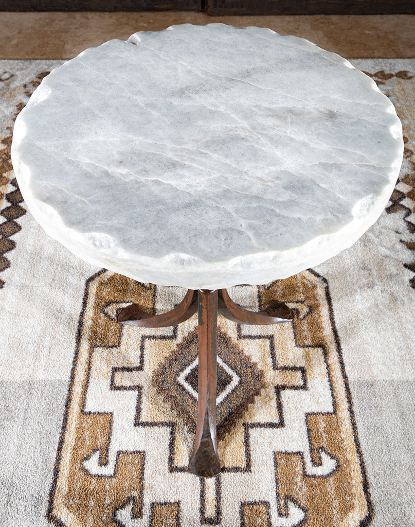 Onyx Round Side Table Top - Your Western Decor