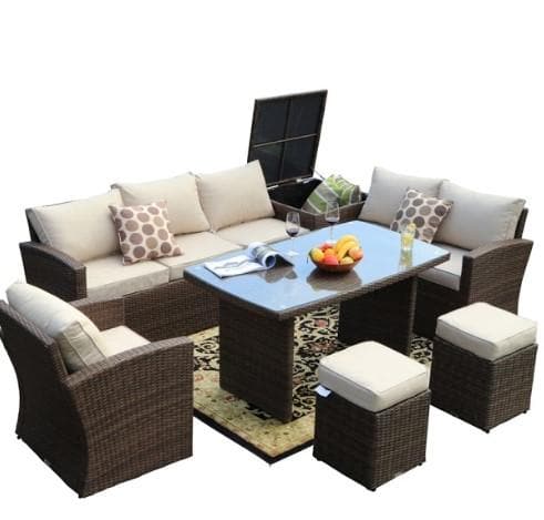 7 piece outdoor living furniture. Your Western Decor