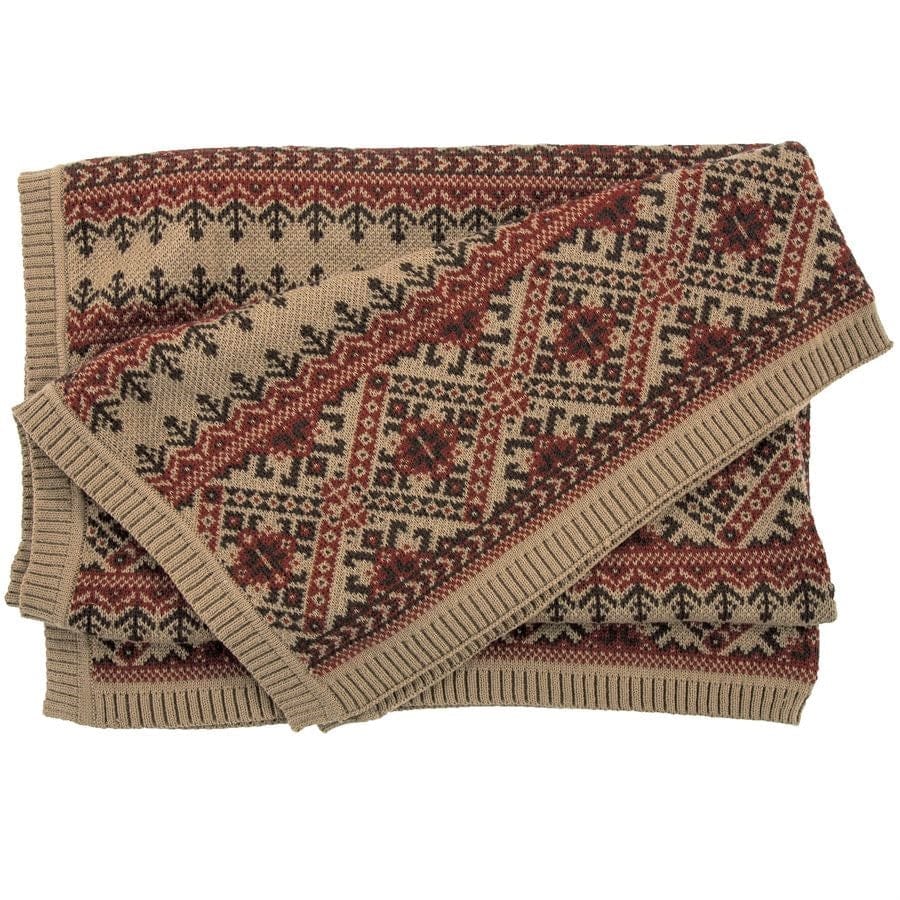 Owyhee Knitted Throw Blanket - Your Western Decor