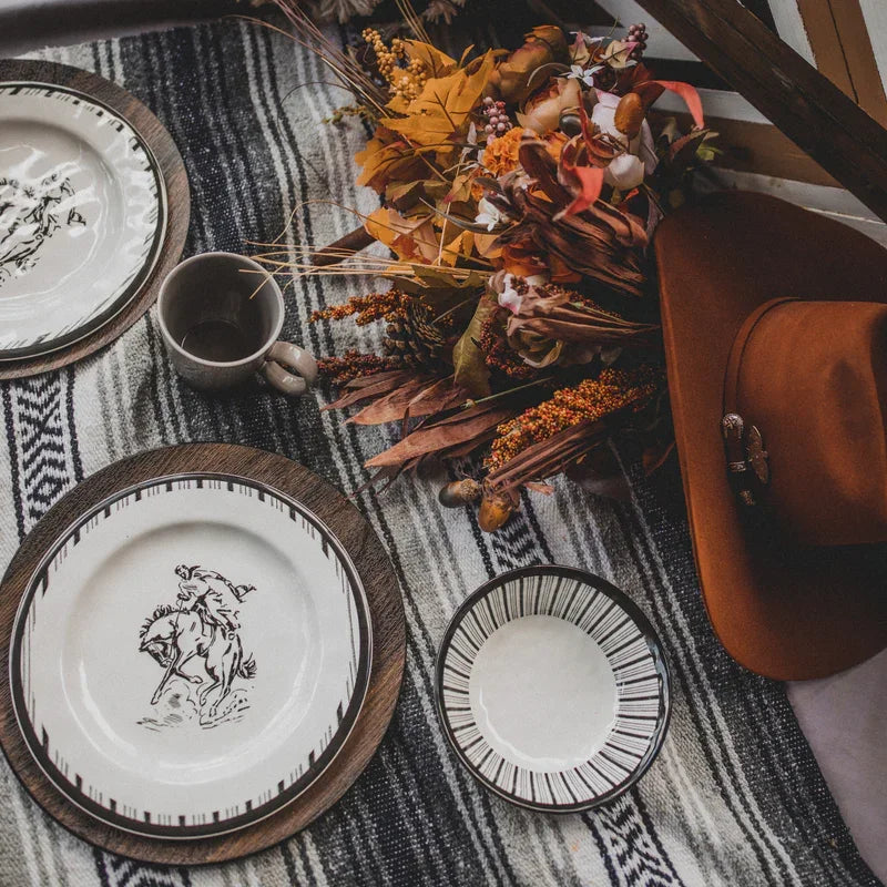 Paseo Ranch Western Melamine Dishes - Your Western Decor