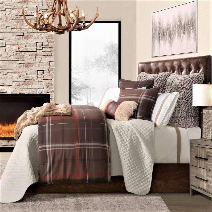 Plaid lodge style comforter set. Free Shipping. Your Western Decor, LLC