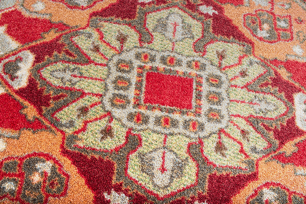 Persia Glow Carpet Detail - Made in the USA - Your Western Decor, LLC