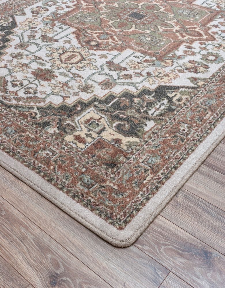 Persia Voyage Area Rug Corner Detail - Made in the USA - Your Western Decor, LLC