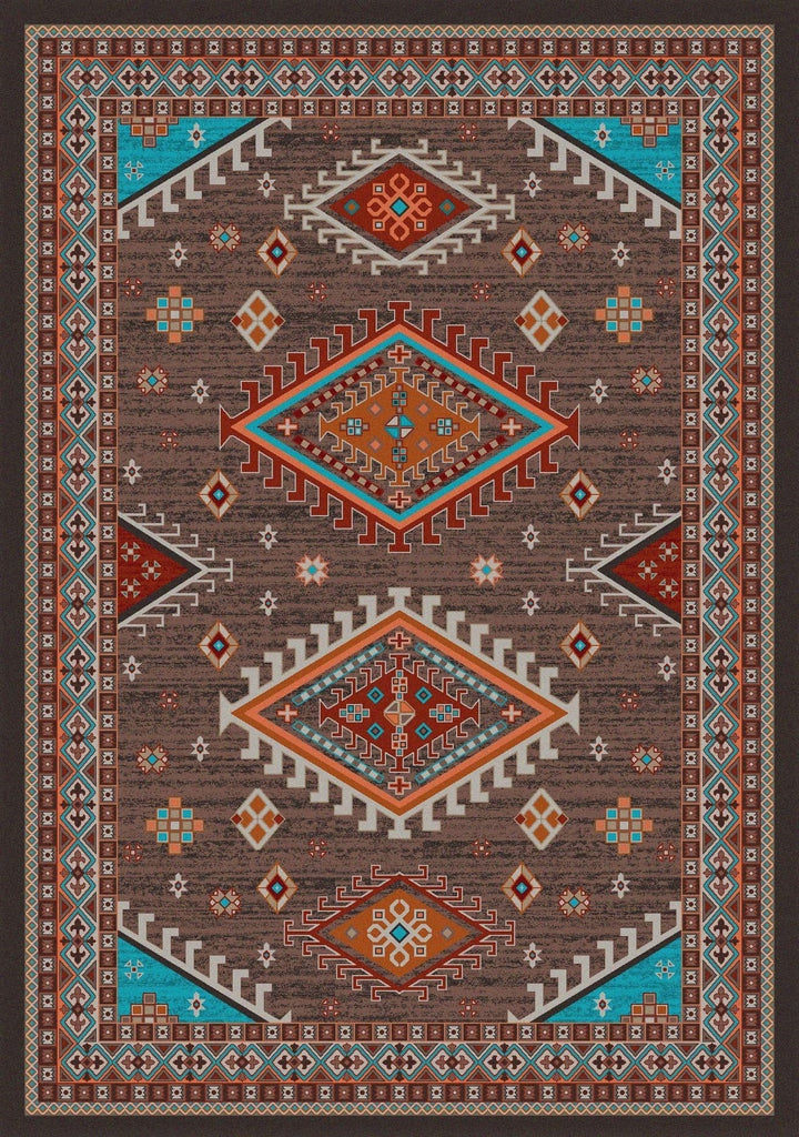 Persian Southwest Area Rug - Made in the USA - Your Western Decor, LLC